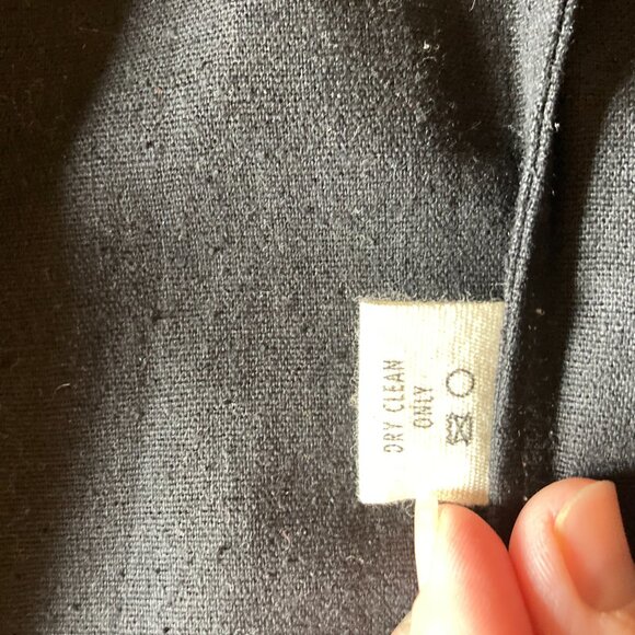 Ali Golden Raw Silk Jacket in Black xs - Picture 5 of 6